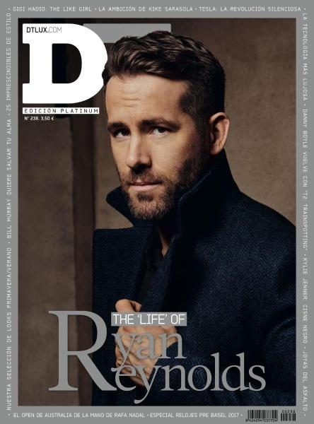 Ryan Reynolds, DT Magazine March 2017 Cover Photo - Spain