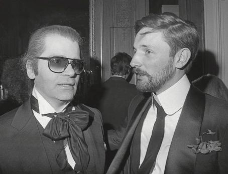 Karl Lagerfeld and Jacques de Bascher