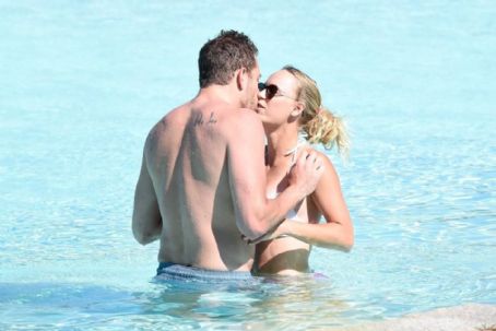 Caroline Wozniacki and David Lee