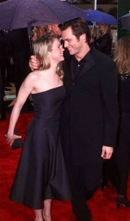 Renée Zellweger and Jim Carrey - The 57th Annual Golden Globe Awards