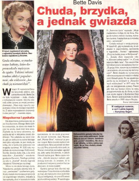 Bette Davis - Pani domu Magazine Pictorial [Poland] (2 April 2012)