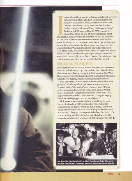 George Lucas - Yours Retro Magazine Pictorial [United Kingdom] (June 2022)