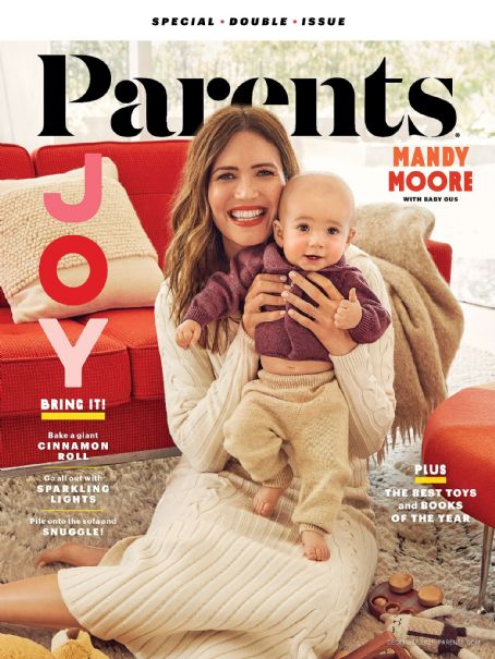 Mandy Moore - Parents Magazine Cover [United States] (December 2021)