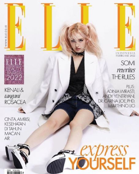 Jeon So-mi, Elle Magazine February 2022 Cover Photo - Indonesia