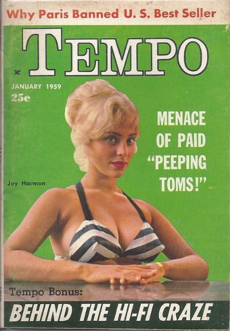 Joy Harmon - Tempo Magazine Cover United States (January 1959) - FamousFix....