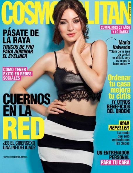 Maria Valverde Cosmopolitan Magazine September 2015 Cover Photo Spain maria valverde cosmopolitan magazine