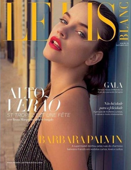 Barbara Palvin, Le Lis Blanc Magazine October 2017 Cover Photo - Brazil