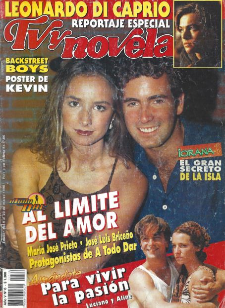 José Luis Briceño - TV Y Novelas Magazine Cover [Chile] (23 March 1997)