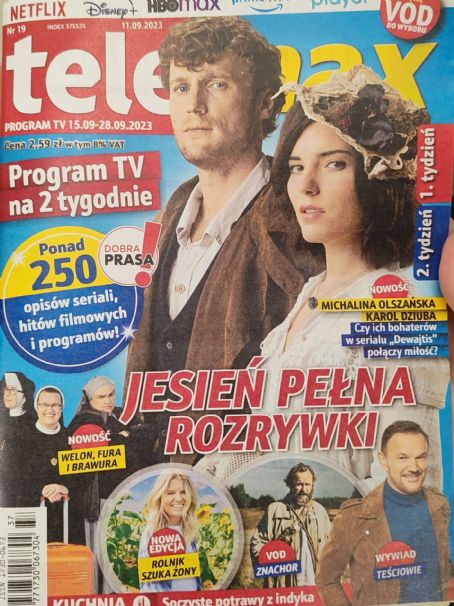 Michalina Olszanska - Tele Max Magazine Cover [Poland] (15 September 2023)