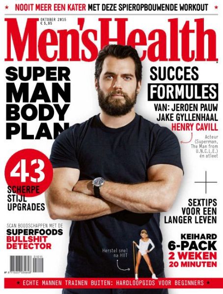 Henry Cavill Mens Health Magazine October 2015 Cover Photo Netherlands 9574