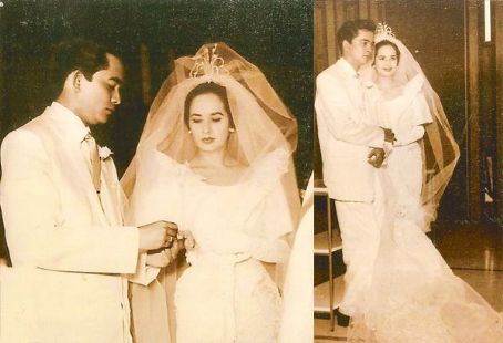 Juancho Gutierrez and Gloria Romero - Marriage