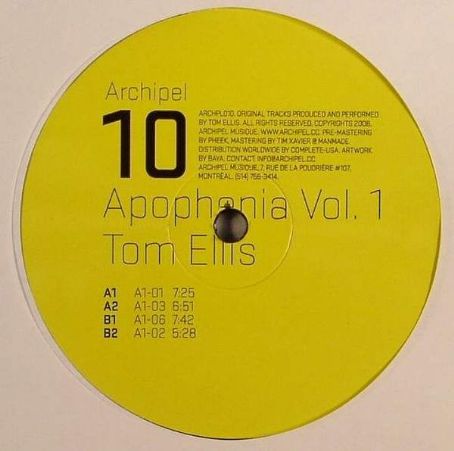 Apophenia Vol. 1 - Tom Ellis