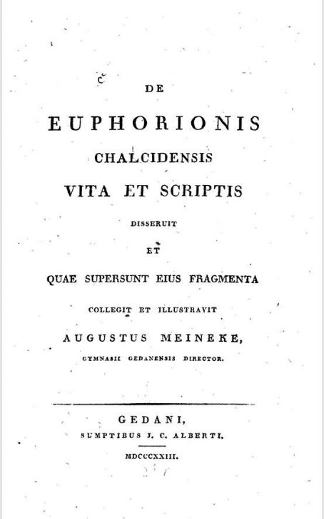 Euphorion of Chalcis Photos, News and Videos, Trivia and Quotes FamousFix