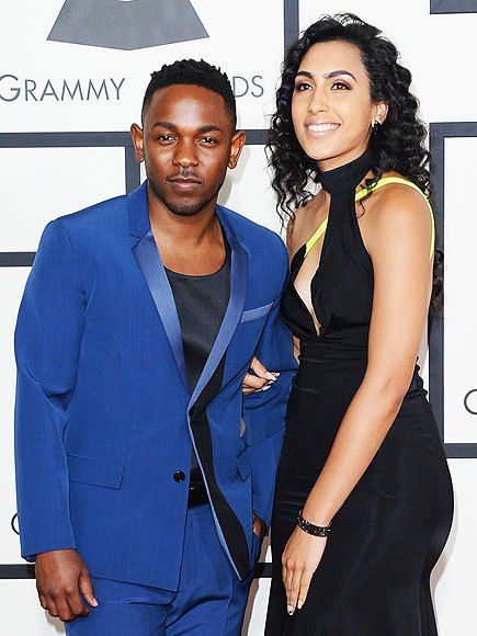 Kendrick Lamar and Whitney Alford