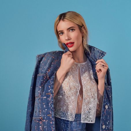 Emma Roberts, Glamour Magazine July 2023 Cover Photo - Mexico