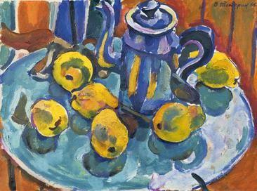 Quince and Teapot (painting)