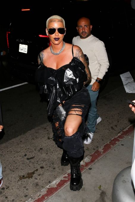 Amber Rose – Attend the star-studded party held at The Nice Guy in West Hollywood