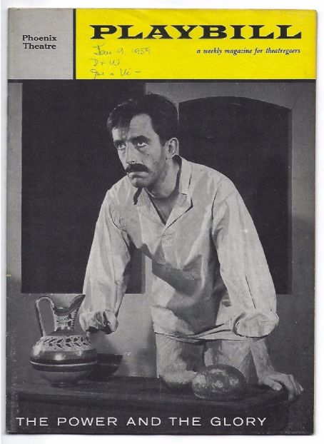 Jerry Stiller - Playbill Magazine Cover [United States] (29 December 1958)