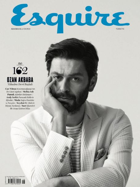 Ozan Akbaba, Esquire Magazine June 2017 Cover Photo - Turkey