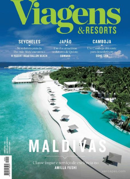 Maldives - Viagens & Resorts Magazine Cover [Portugal] (August 2019)