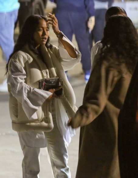 Christina Milian – With Karrueche Tran Exit the Hollywood Bowl in Los Angeles