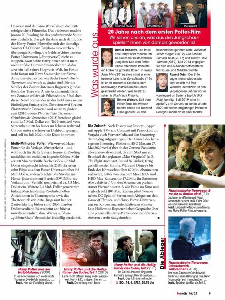 Emma Watson – TV Media Magazine (April 2021)