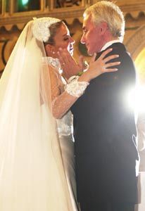 Otávio Mesquita and Janaina Barbosa