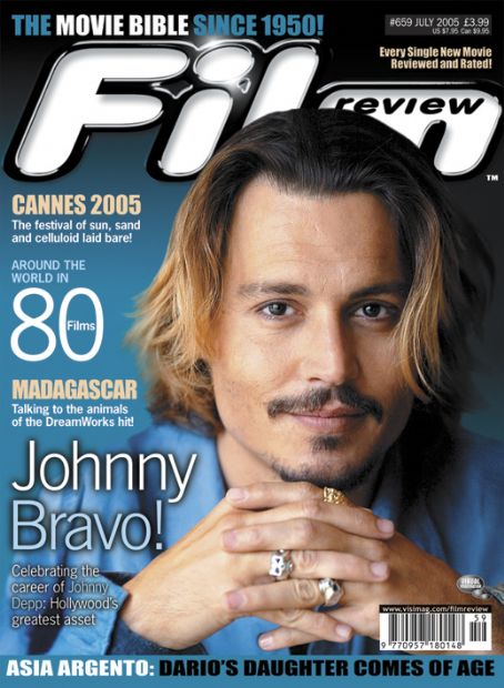 Johnny Depp, Film Review Magazine July 2005 Cover Photo - United Kingdom