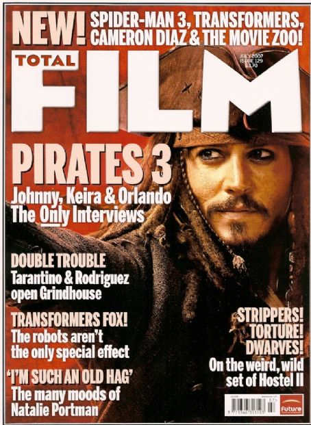 Johnny Depp, Pirates of the Caribbean: At World's End, Total Film ...