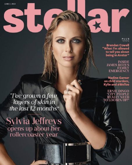 Sylvia Jeffreys, Stellar Magazine 02 June 2019 Cover Photo - Australia