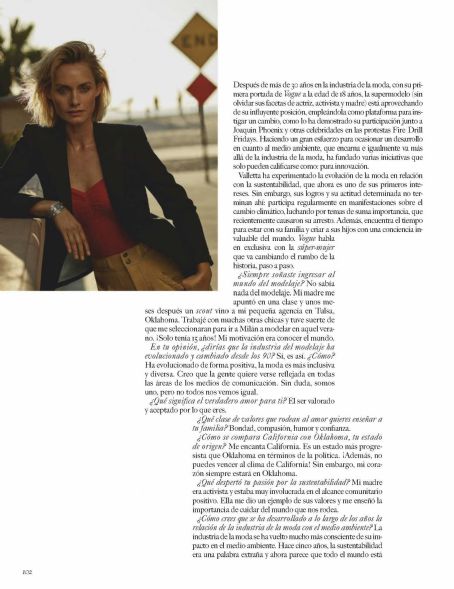 Amber Valletta – Vogue Mexico Magazine (February 2020) | Amber Valletta