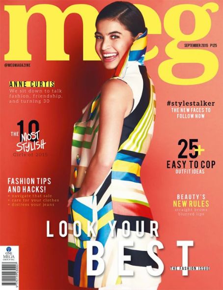 Anne Curtis, Meg Magazine September 2015 Cover Photo - Philippines