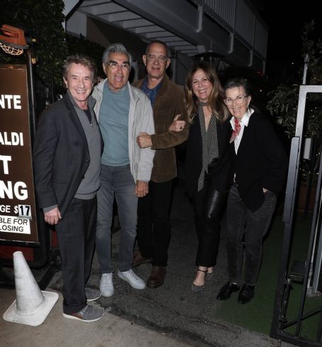 Rita Wilson – With Deborah Divine having dinner at Italian restaurant Giorgio Baldi