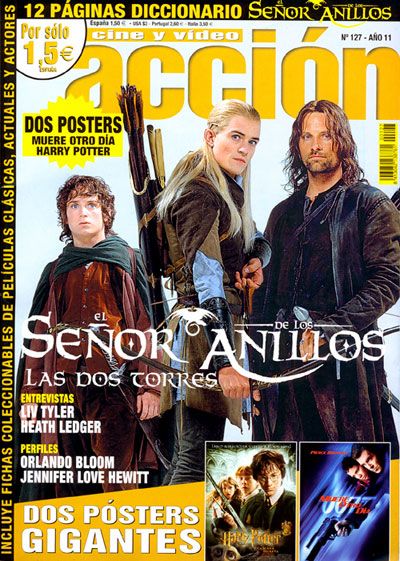 Orlando Bloom - Accion Cine-Video Magazine [Spain] (December 2002)