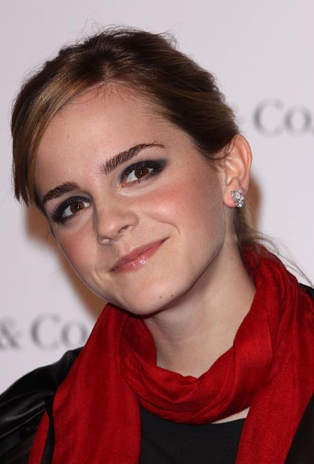 Emma Watson - VIP Opening Night For Somerset House Ice Rink In London - November 2008