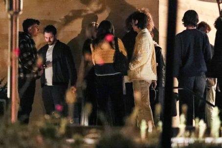 Miley Cyrus – With her boyfriend Maxx Morando at Nobu in Los Angeles