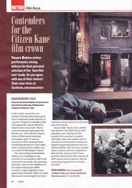 Citizen Kane - Yours Retro Magazine Pictorial [United Kingdom] (23 September 2021)