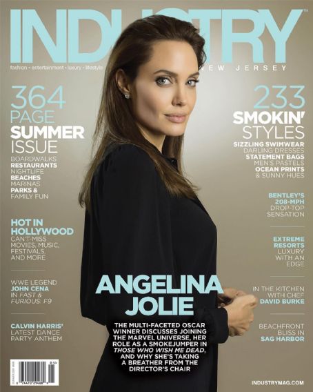 Angelina Jolie - Industry New Jersey Magazine Cover [United States] (May 2021)
