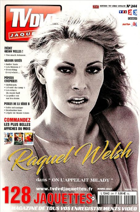 Raquel Welch - TV Dvd Jaquettes Magazine Cover [France] (March 2023)