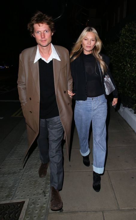 Kate Moss – Wearing jeans and boots while out in London