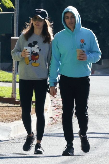 Alison Brie – With Dave Franco stroll candids in Los Feliz