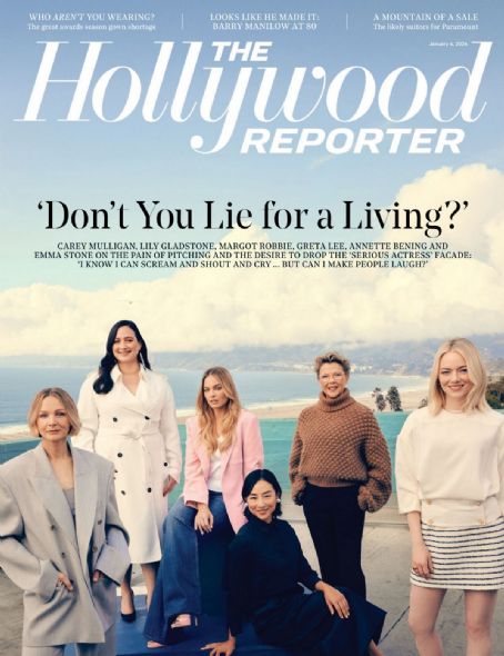 Carey Mulligan - The Hollywood Reporter Magazine Cover [United States] (4 January 2024)