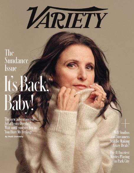 Julia Louis-Dreyfus, Variety Magazine 17 January 2023 Cover Photo ...