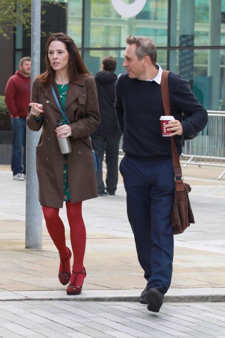Elaine Cassidy at Media City in Salford