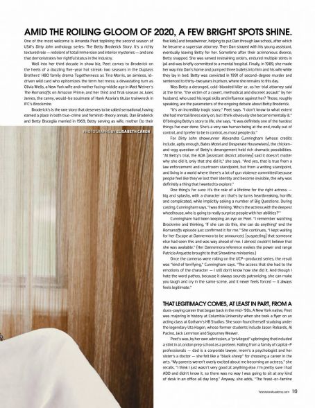 Amanda Peet – Emmy Magazine (June 2020)