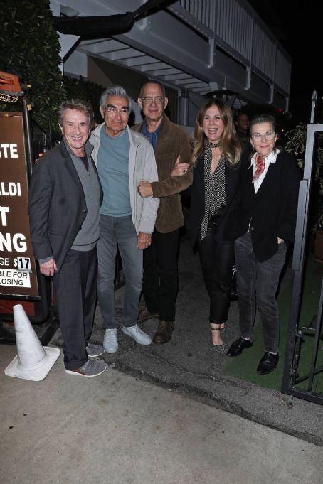 Rita Wilson – With Deborah Divine having dinner at Italian restaurant Giorgio Baldi