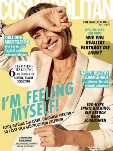 Robin Wright - Cosmopolitan Magazine Cover [Germany] (July 2021)