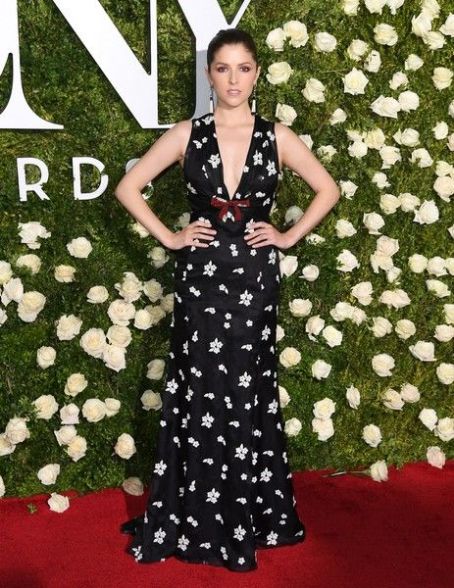 Anna Kendrick in  Miu Miu Dress : 2017 Tony Awards