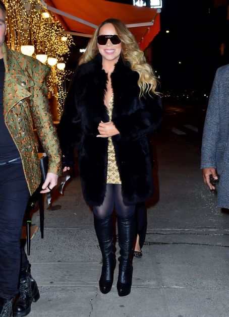 Mariah Carey – Leaving the ‘Mea Culpa’ Premiere at the Paris Theater in New York
