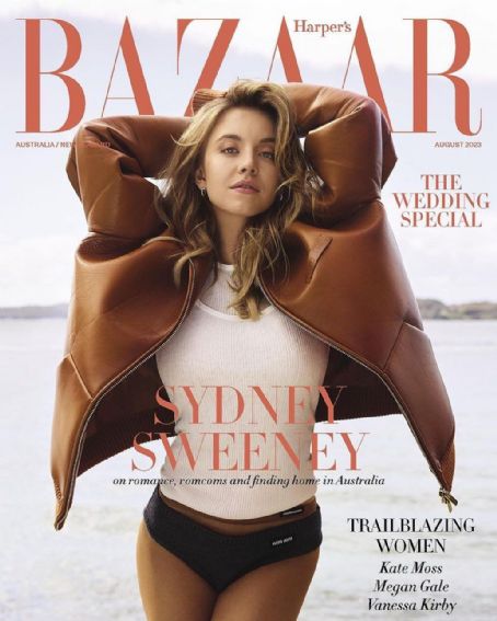 Sydney Sweeney - Harper's Bazaar Magazine Cover [Australia] (August 2023)